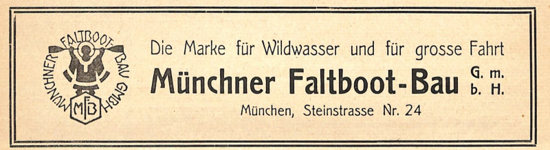 M.F.B. Münchener Faltbootbau G.m.b.H. (1920 – 1941)